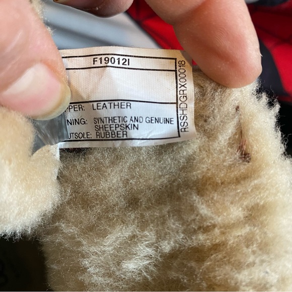 UGG Boys Brown and Black Winter‎ Boots, Boys Waterproof Boots Size 2 - Picture 10 of 12